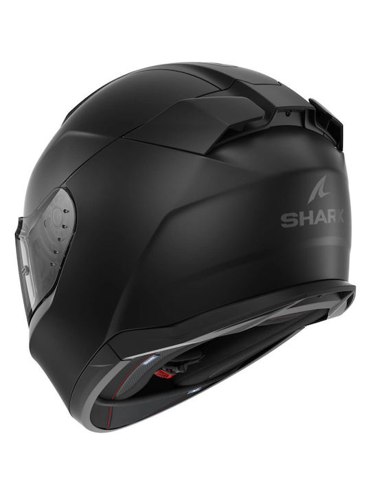 Shark D-skwal 3 Dark Shadow Edition Matt Κράνος Μηχανής Full Face ECE 22.06 1540gr με Pinlock