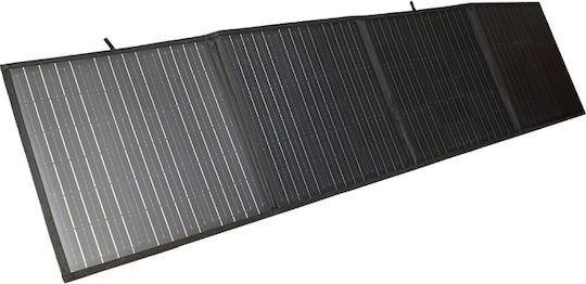 Panou Fotovoltaic Solar Monocristalin 200W Tip Valiză Pliabilă 12V 20A Regulator de Tensiune