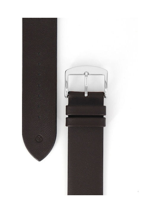 Rochet Curea din piele Maro 18mm Rochet Curea din piele Maro 18mm