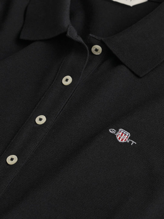 Summer Athletic Dress Short Sleeve Black