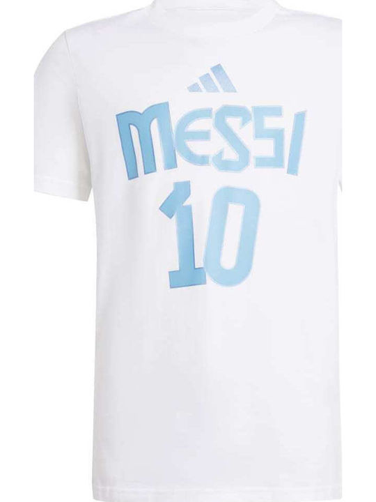 Kids Top Short-sleeved White