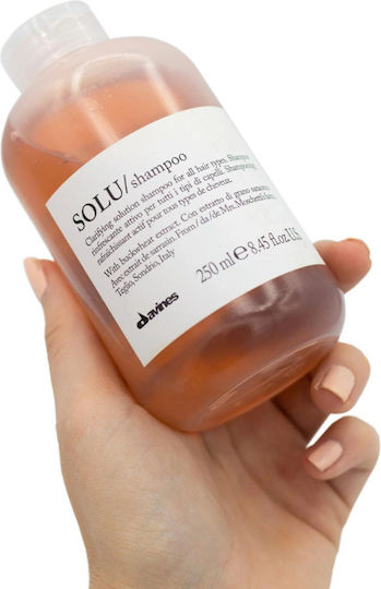 Davines Solu Σαμπουάν Ενυδάτωσης & Βαθύ Καθαρισμού 250ml