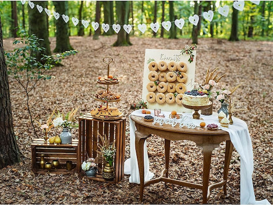 Liebe Holz-Kuchendekoration