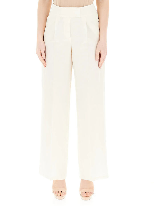 Pennyblack Damen Stoff Hose Ivory