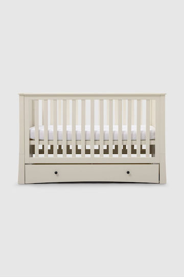 Mothercare Πολυμορφική Κούνια Harrogate Λευκή με Στρώμα