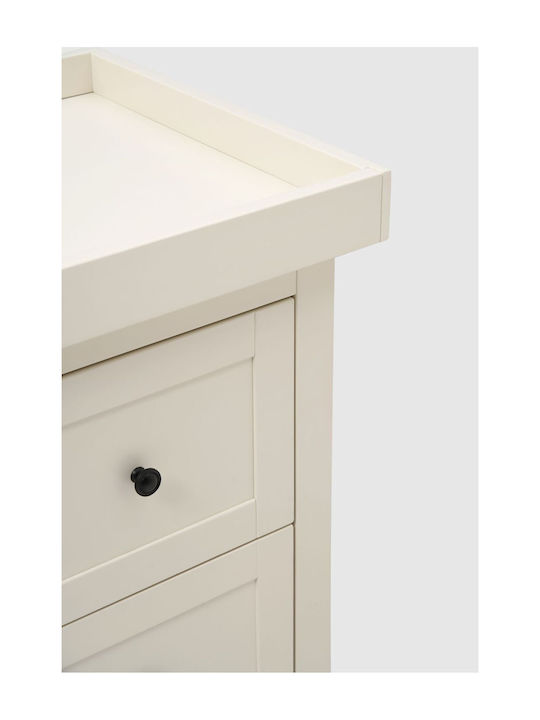 Harrogate Baby Kommode mit 3 Schubladen Ecru 52x95x93cm