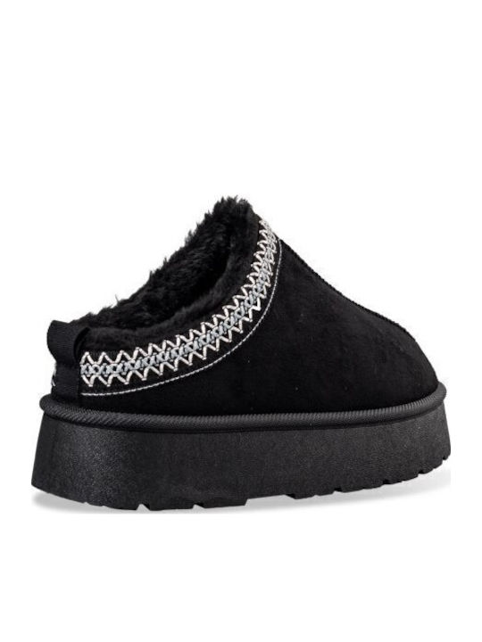 Closed Women's Slippers Black