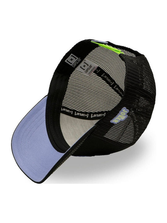 Capslab Hat Trucker Cap Dc Comics Cotton Serge Cl Dc8 1 Ct Jok Black-cl Dc8 1 Ct Jok-black