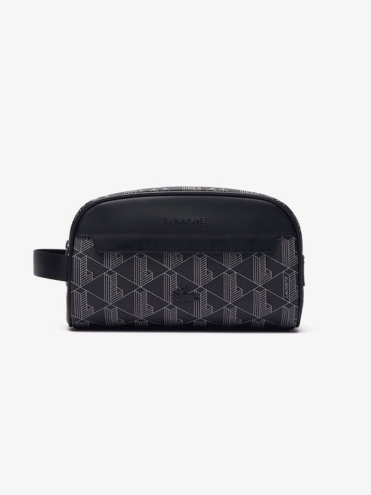 Lacoste Νεσεσερ Διαστάσεις 22 X 14 X 11εκ 3nh4582lx-h45 Black