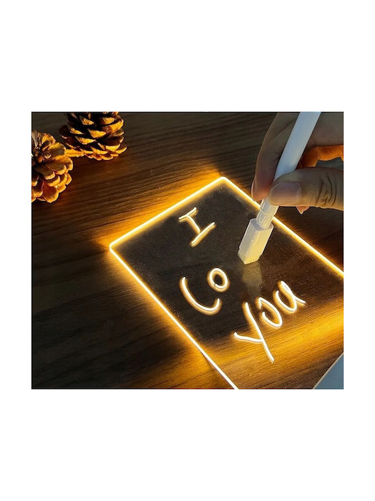 Plexi 3d Drawing Lamp Writing News