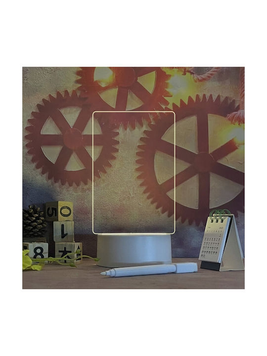 Plexi 3d Drawing Lamp Writing News