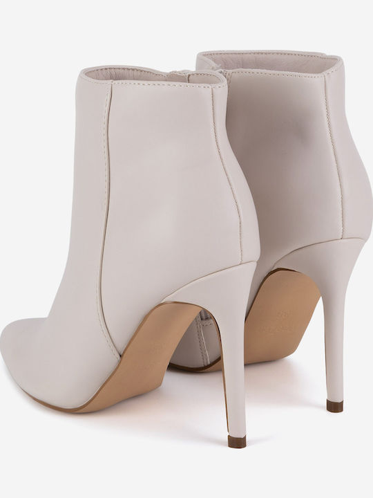 Stiefeletten Damen Beige