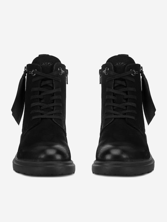 Stiefeletten Damen Schwarz