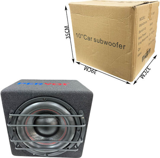 PerVoi T-103F Subwoofer Auto 10" 150W RMS cu Carcasă