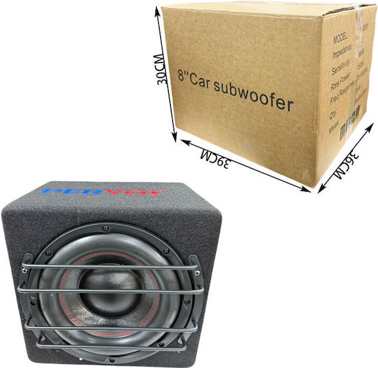 PerVoi T-083F Subwoofer Αυτοκινήτου 10" 150W RMS με Κούτα