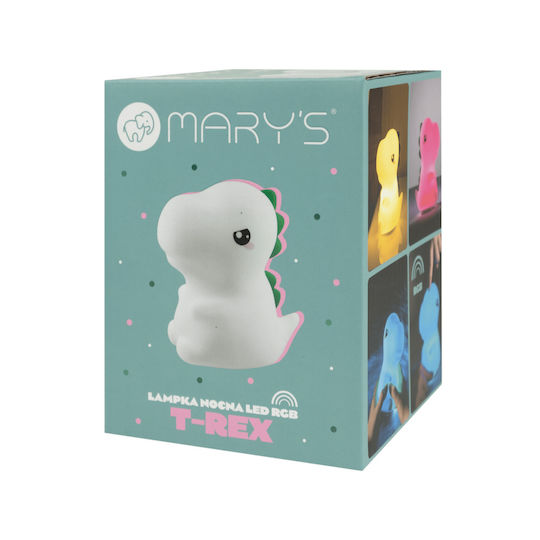 Mary's LED Kinder Dekorative Lampe Weiß 13.8x12.4x13.8εκ.