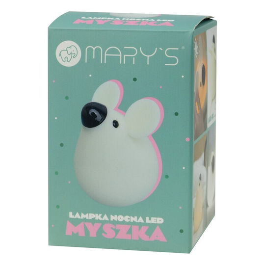 Mary's Led Kids Decorative Lamp Gray 12.5x10.3x12.5εκ.