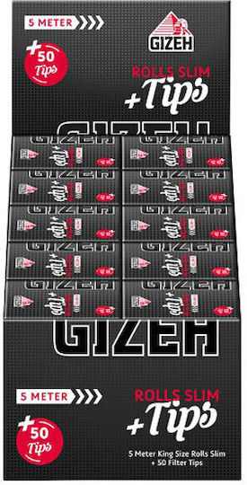 Gizeh Extra Fine cu Hârtie de țigări 5m 20buc