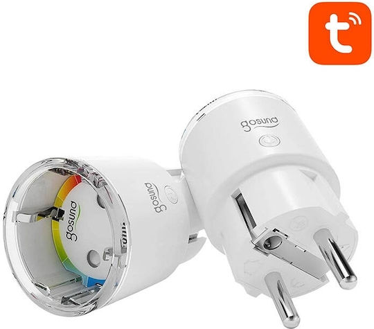 Gosund Smart Μονόπριζο με Διακόπτη και Τηλεχειριστήριο 2τμχ