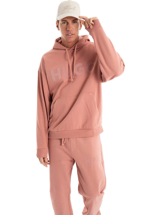 Ditchle Φούτερ με Κουκούλα Dusty Pink