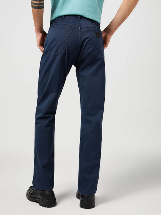 Texas Trousers Chino Elastic in Slim Fit Dark Navy