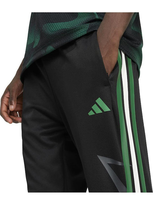 Tiro Football Sweatpants with Elastic Black