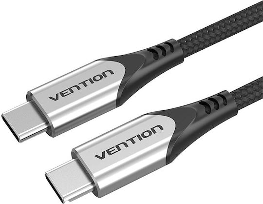 Vention USB 2.0 Cable USB-C Male - USB-C 60W PD Gray 0.5m TAAHD