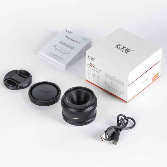 7artisans Crop Camera Lens Photoelectric 27mm f/2.8 AF Fixed for Sony E Mount Black