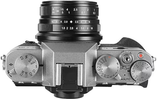 7artisans Crop Camera Lens Photoelectric 25mm f/1.8 Fixed for Fujifilm X Mount Black