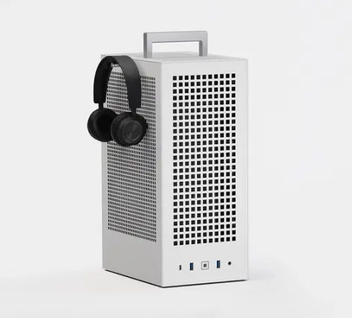 HYTE Revolt 3 Mini Tower Κουτί Υπολογιστή με Πλαϊνό Παράθυρο Λευκό