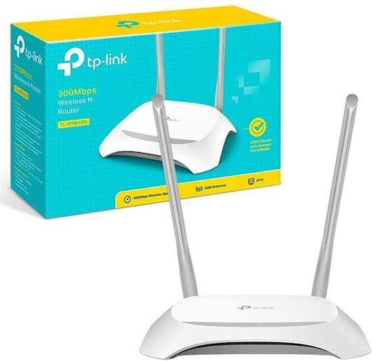 TP-LINK TL-WR850N v2 Ασύρματο Router Wi‑Fi 4 με 4 Θύρες