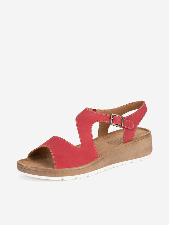 Flache Sandalen für Damen in Braun Farbe