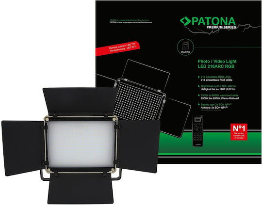 Patona Premium Rgb 216arc Led Lamp + Remote Control