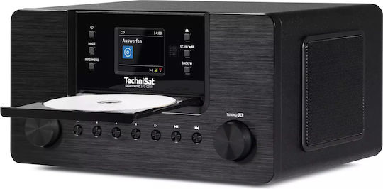 Technisat Soundsystem 2 DigitRadio 570 IR 0000/3953 10W mit CD / Digitale Medien Player, WiFi und Bluetooth Schwarz