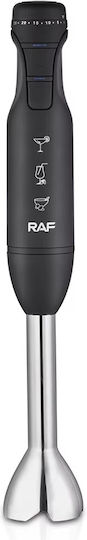 Raf Blender De Mână Cu Tijă Din Inox 1500W Negru