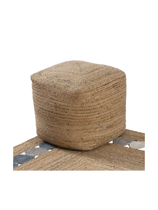 Mumbai Χαλί Ορθογώνιο Καλοκαιρινό από Γιούτα Natural, Navy 200x300cm