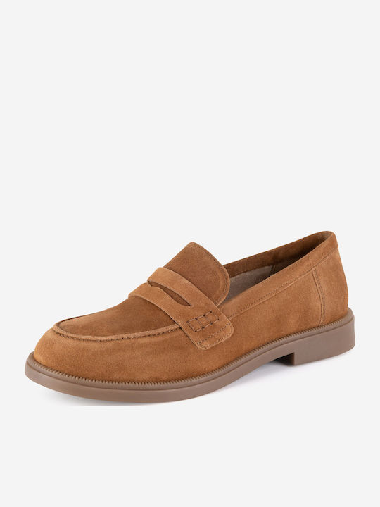 Γυναικεία Loafers σε Καφέ Χρώμα