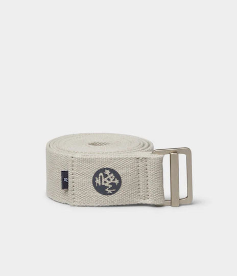 Manduka Ιμάντας Align Yoga Strap Linen 243cm X 4.4cm