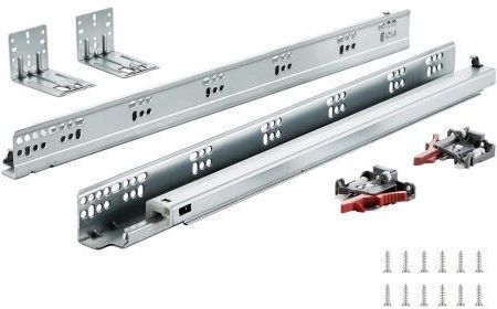 Vevor 10 Pairs of Drawer Slides 533.4mm Heavy Duty Soft Close 100 Lbs Dzyzscthg1001jzm6v0
