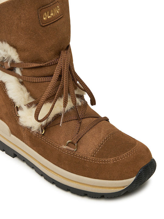 Damenstiefel Braun