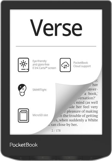 Pocketbook Verse 6" (8GB) Mist Grey