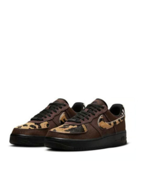 Air Force 1 Damen Sneakers Schwarz
