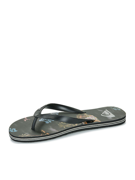 Molokai Art Herren Flip Flops Schwarze