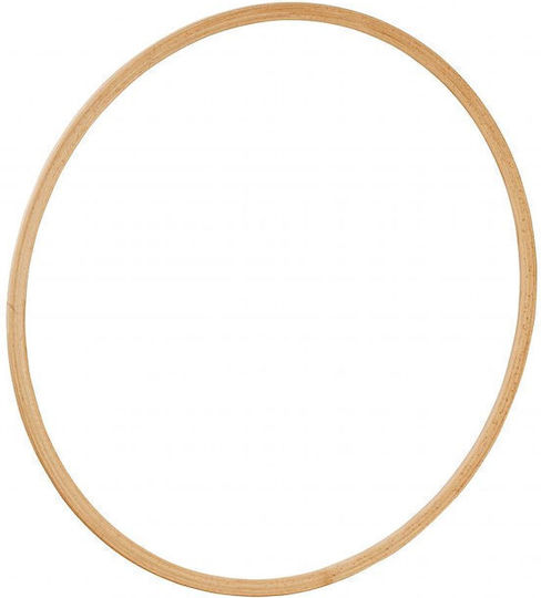 Wooden Gymnastics Hoop Diameter 70cm Beech Plywood Natural Laminated Waterproof