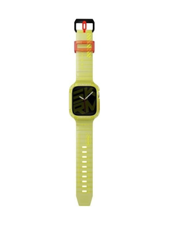Skinarma Strap+saido Cover 2in1 Apple Watch 45/44mm Yellow Neon Skinarma Strap+saido Cover 2in1 Apple Watch 45/44mm Yellow Neon