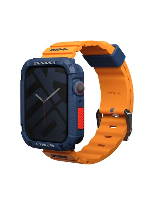 Skinarma Shokku Strap Apple Watch 45 44 42mm Orange Skinarma Shokku Strap Apple Watch 45 44 42mm Orange