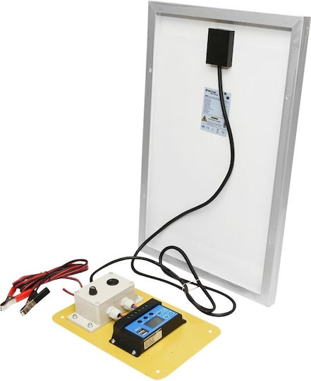 Pyramid International Solar Panel Kit Monokristallin Solarmodul 30W 24V 625x340x25mm