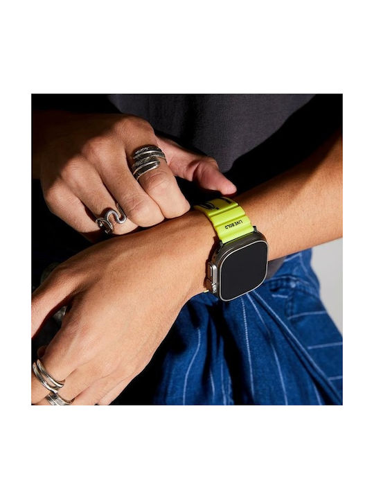 Skinarma Shokku Strap Apple Watch 49 45 44mm Electric Yellow