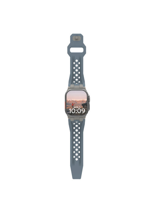 UAG Monarch Strap Stainless Steel Blue (Apple Watch Series 49mm, 46mm, 45mm, 44mm, 42mm)