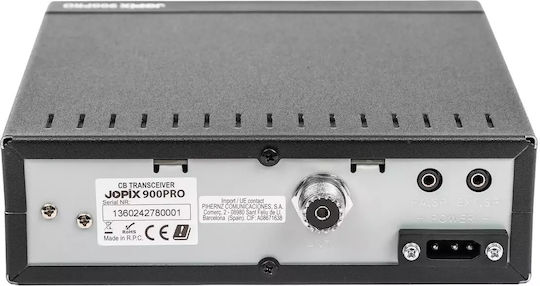Jopix 900pro CB Αυτοκινήτου 4W με Έγχρωμη Οθόνη